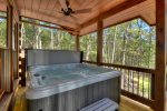 Lee`s Lookout - Hot tub